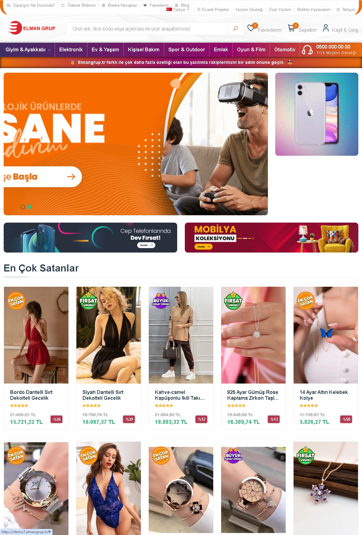 7. Paket - B2B E-Ticaret Yazılımı